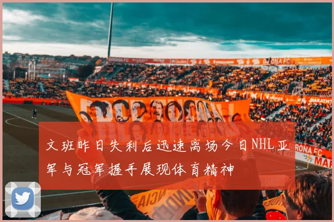 文班昨日失利后迅速离场今日NHL亚军与冠军握手展现体育精神